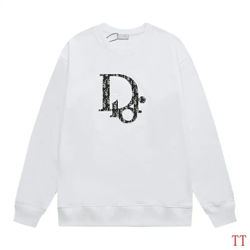 christian dior sweatshirt manches longues pour unisexe s_124114a